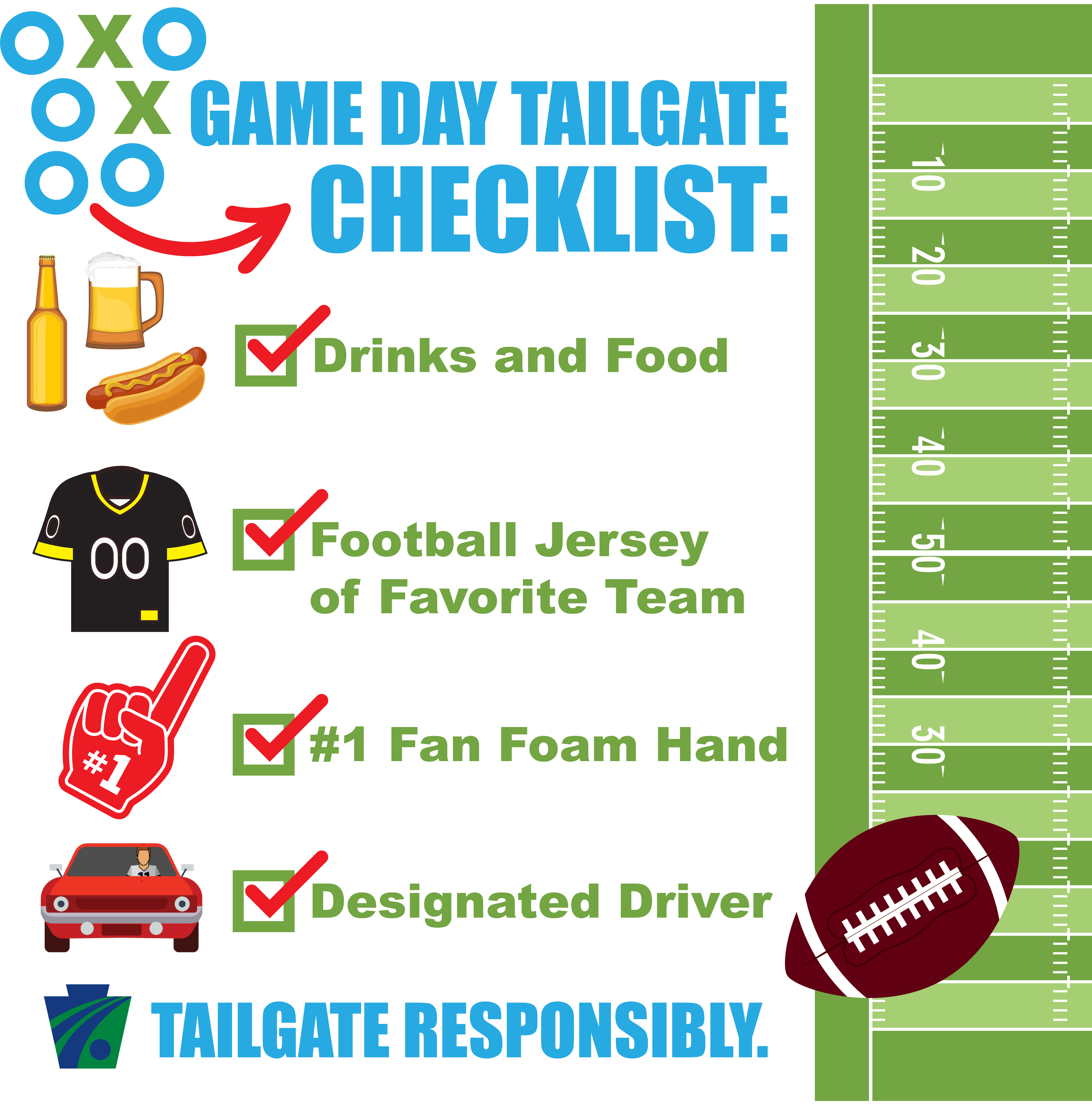 tailgate responsibly graphic