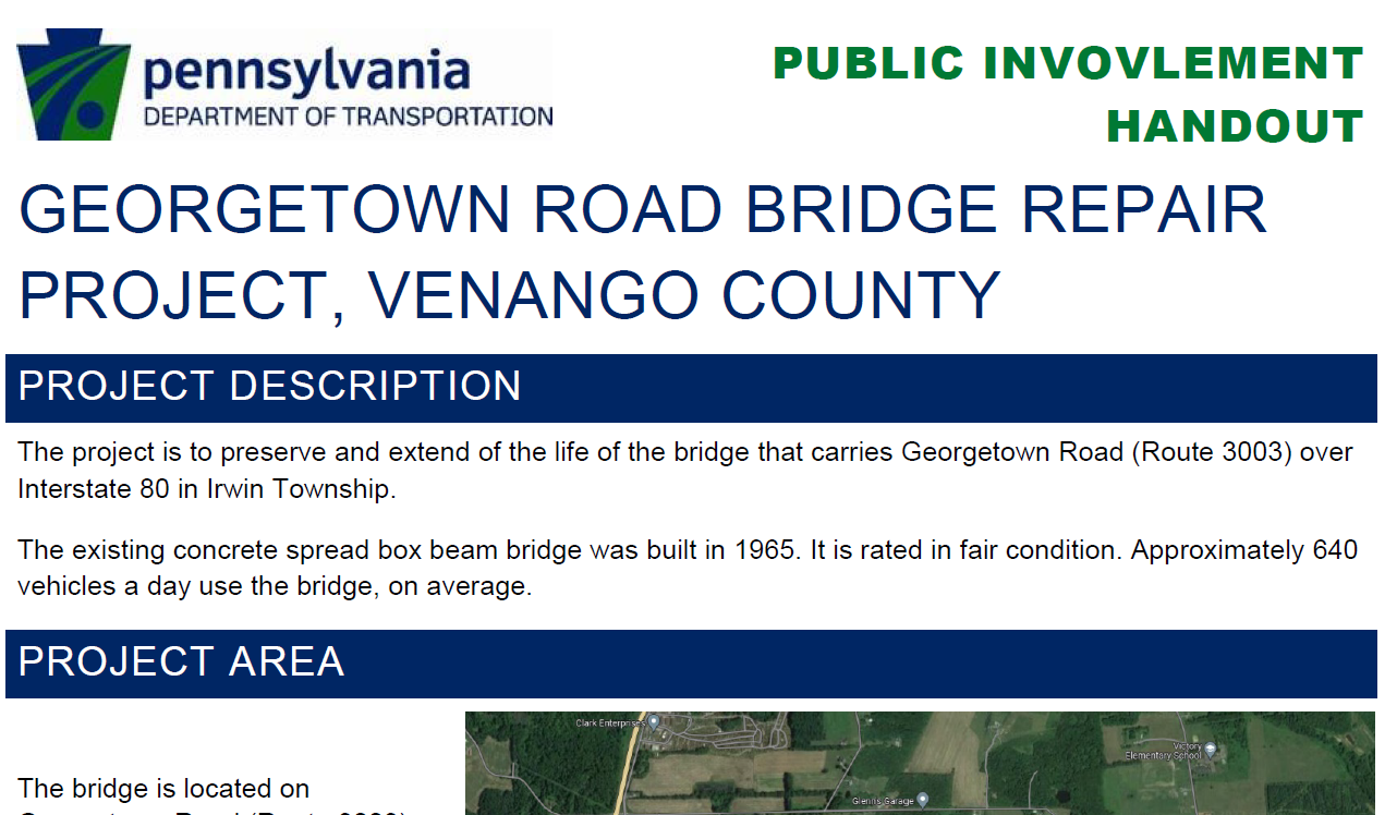 Venango Co Georgetown Road Bridge handout pic.png