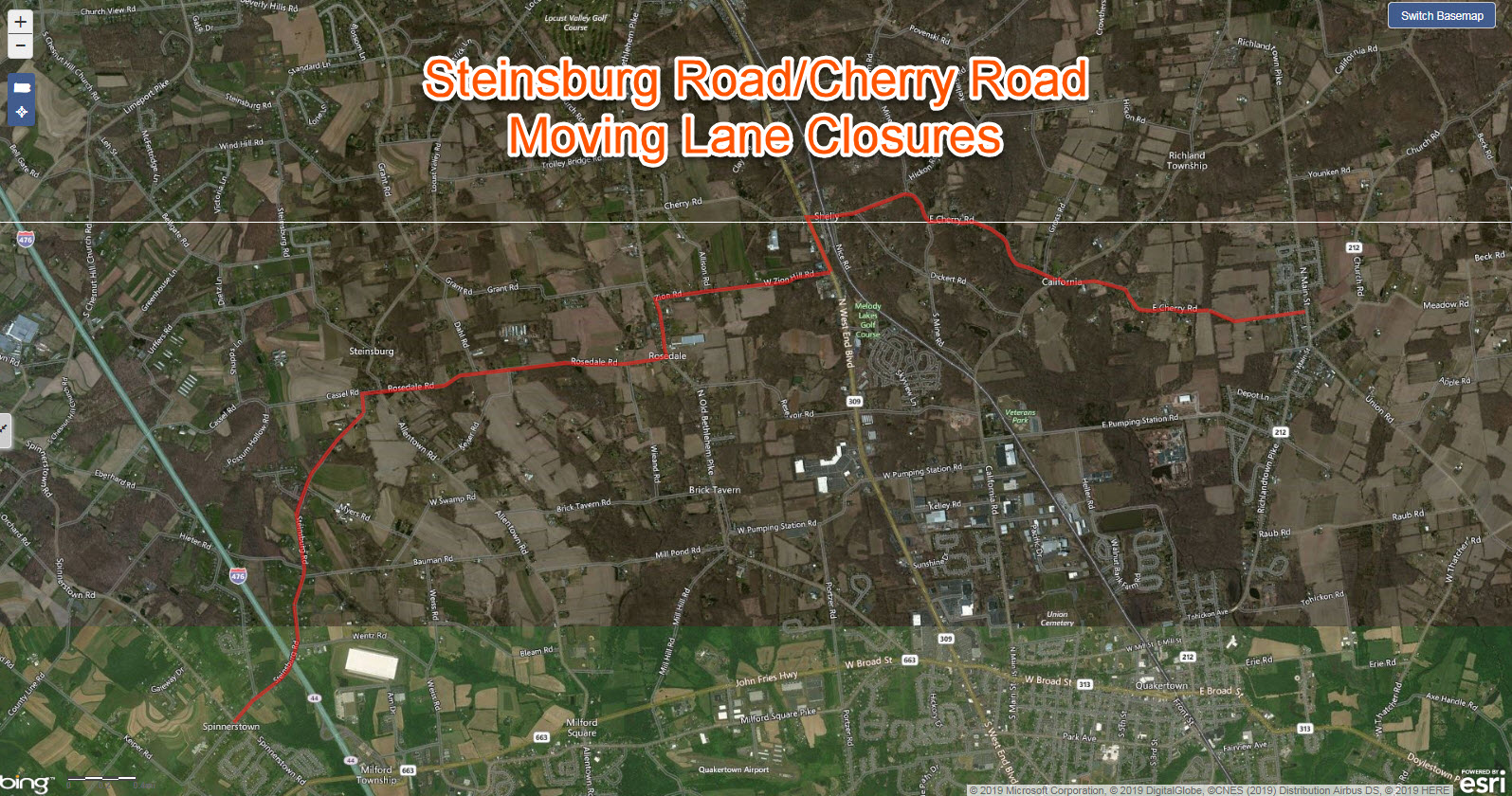 Steinsburg Rd Cherry Rd Moving Lane Closures Bucks County.jpg