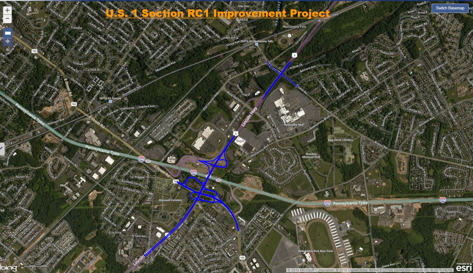 US 1 Section RC1 Project Limits.JPG