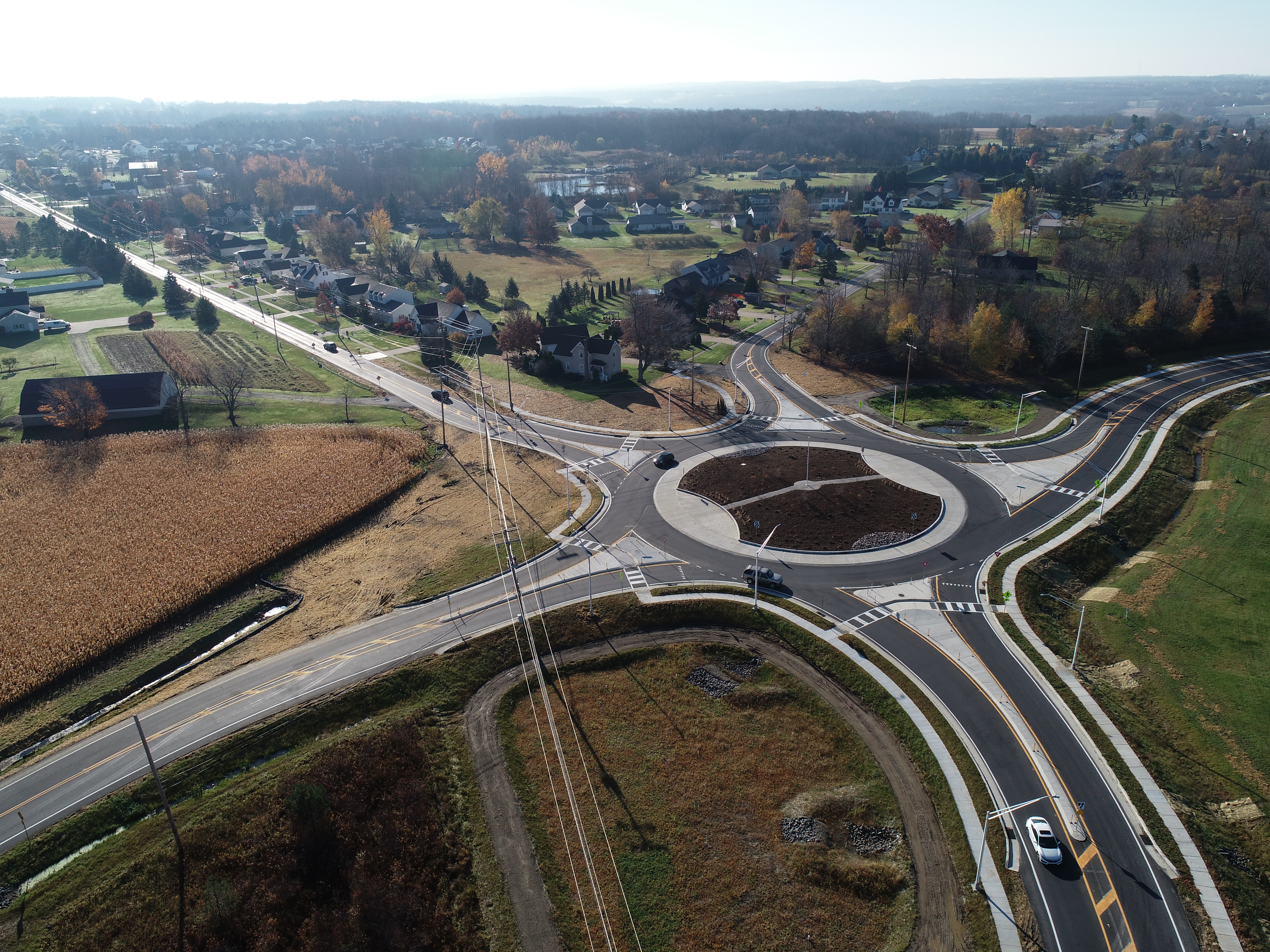 Completed Oliver Roundabout