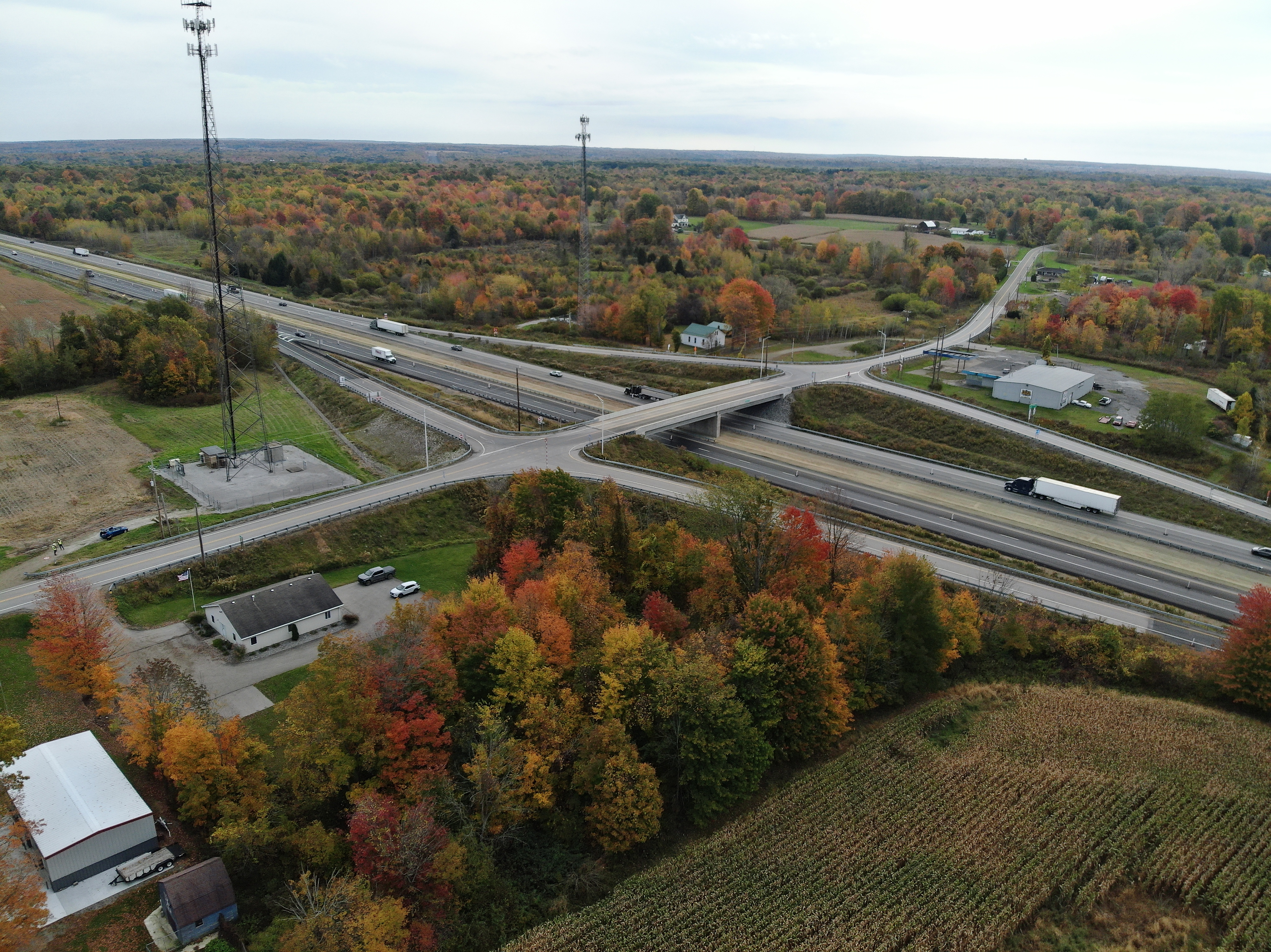 Route 215 over interstate 90
